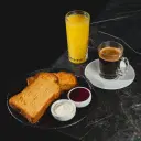 Coffee + Two Toasts + Juice